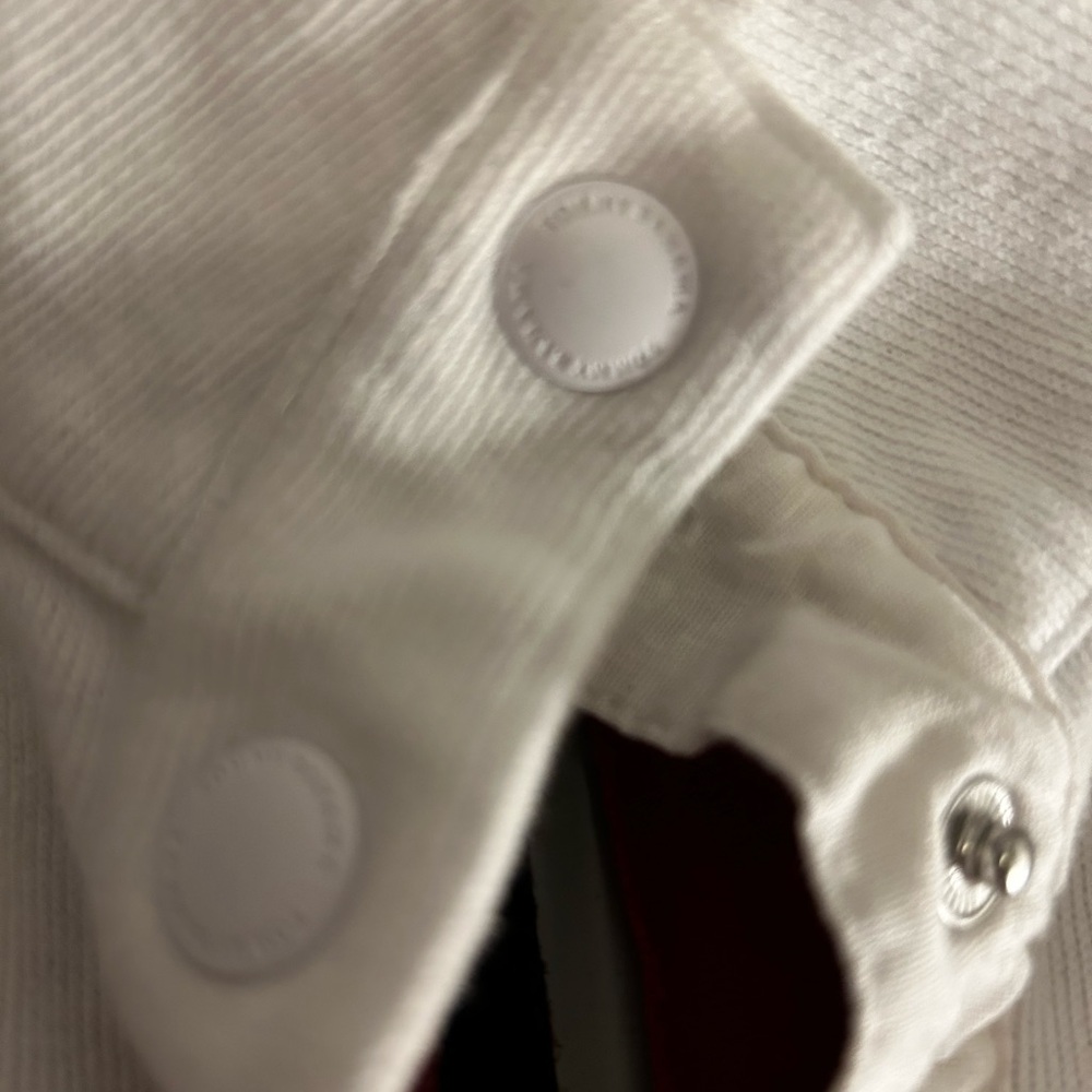Tommy Bahama Women's Half Zip Sweatshirt - White XL - Picture 10 of 10